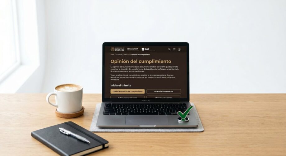 ¿Qué es la opinión de cumplimiento SAT?